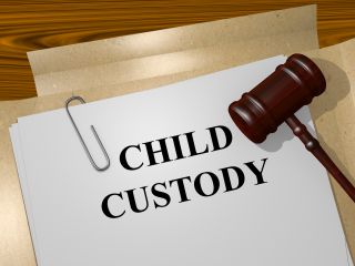 Child custody concept